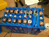 Wiring on the cell boards